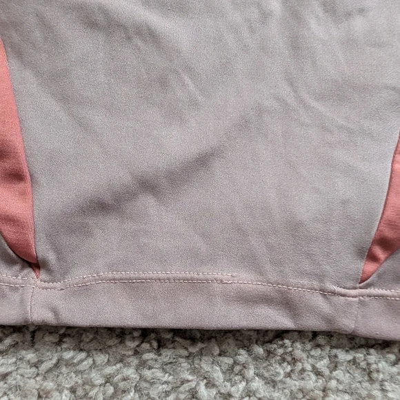 Gymshark Pink Mauve Turbo Racerback Vest Crop Tank Top Size XS - Picture 6 of 8